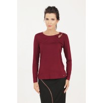 Блуза 968 вишнева